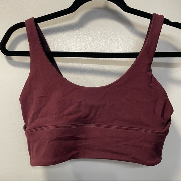 Lululemon Align Bra A/B - Diamond Dye Cassis Black / Cassis - Picture 3 of 9